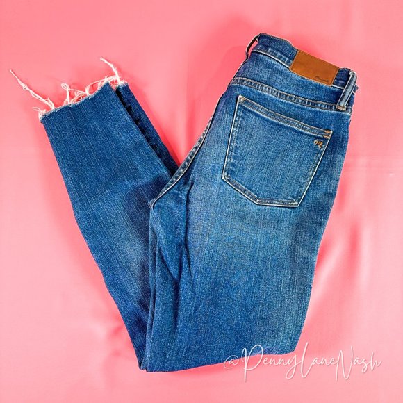 Madewell 9" High Riser Skinny Skinny Crop Jeans - Picture 4 of 11